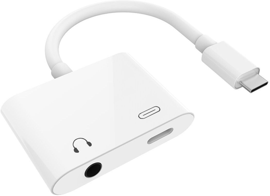 ENMORA Multicolor JH-031 2 in 1 Type C to Audio Jack and Type C Adapter K35 Phone Converter-image-29