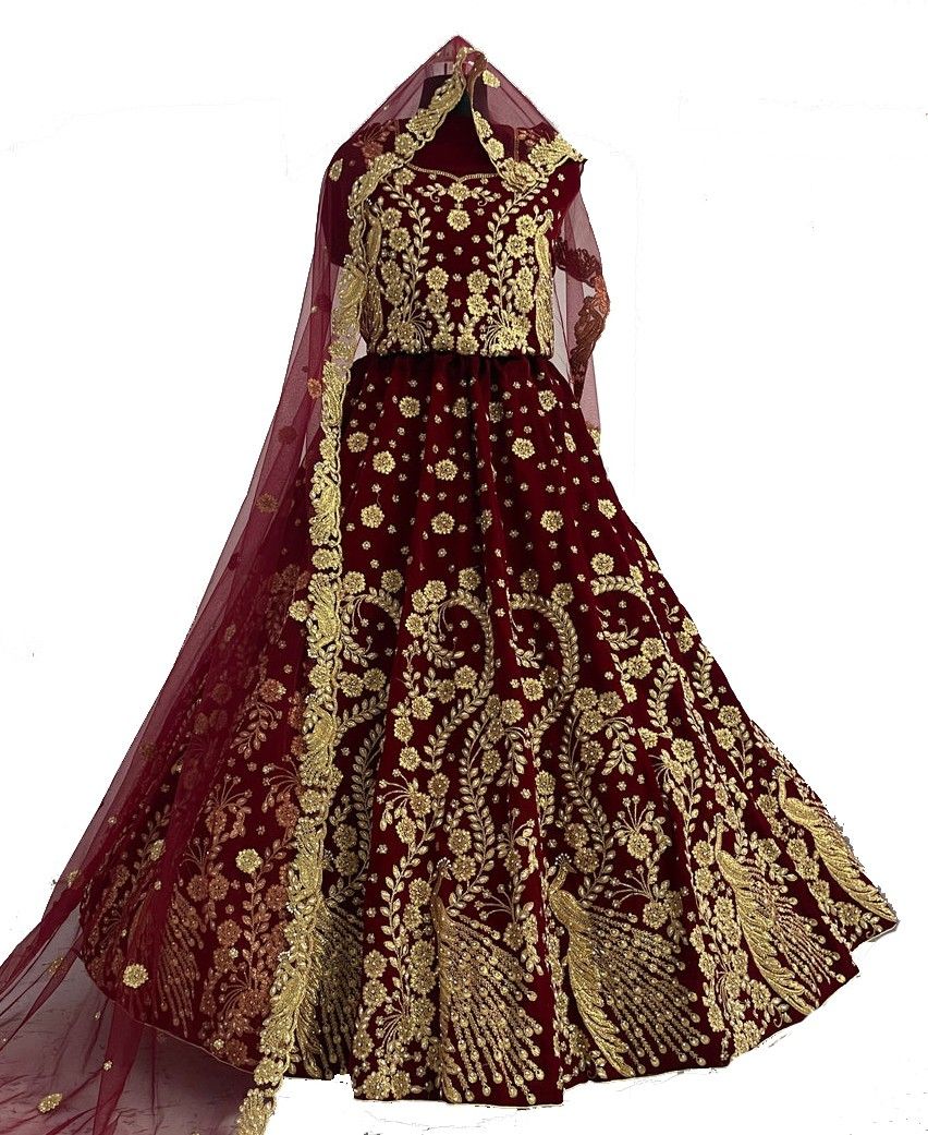 man priya trendz Embroidered Semi Stitched Lehenga Choli-picture-24