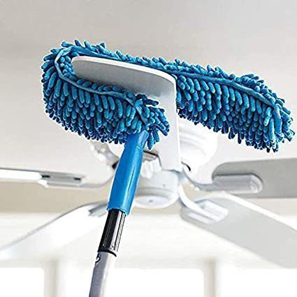 Multipurpose Microfiber Magic Fan Cleaning Brush with Long Rod for car Home Microfibre Wet and Dry Brush-image-49