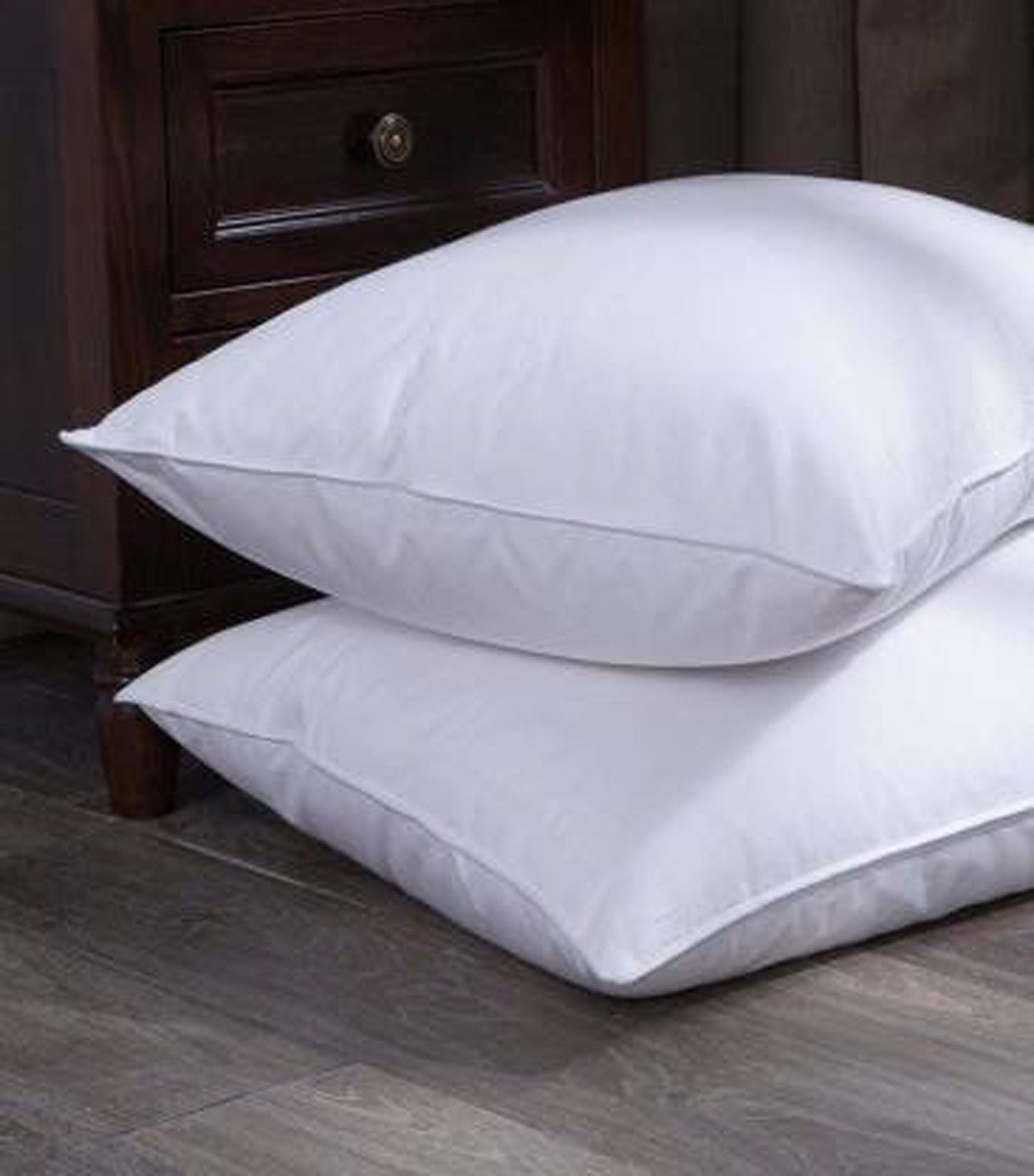 brightjex Cotton Sleeping Pillow Pack of 2 Solid-picture-20