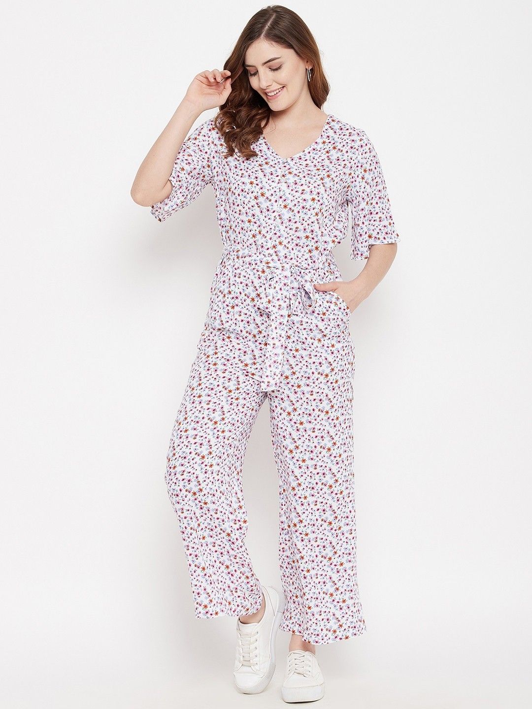 duke Floral Print Women Jumpsuit-picture-21
