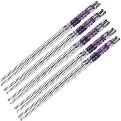 hurrio Eating Stainless Steel Chinese Chopstick-picture-14