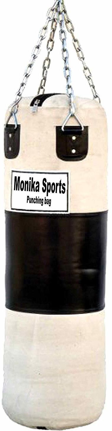 Unfilled 4 Feet Heavy Punching Bag With Hanging Chain Boxing Kit-image-38