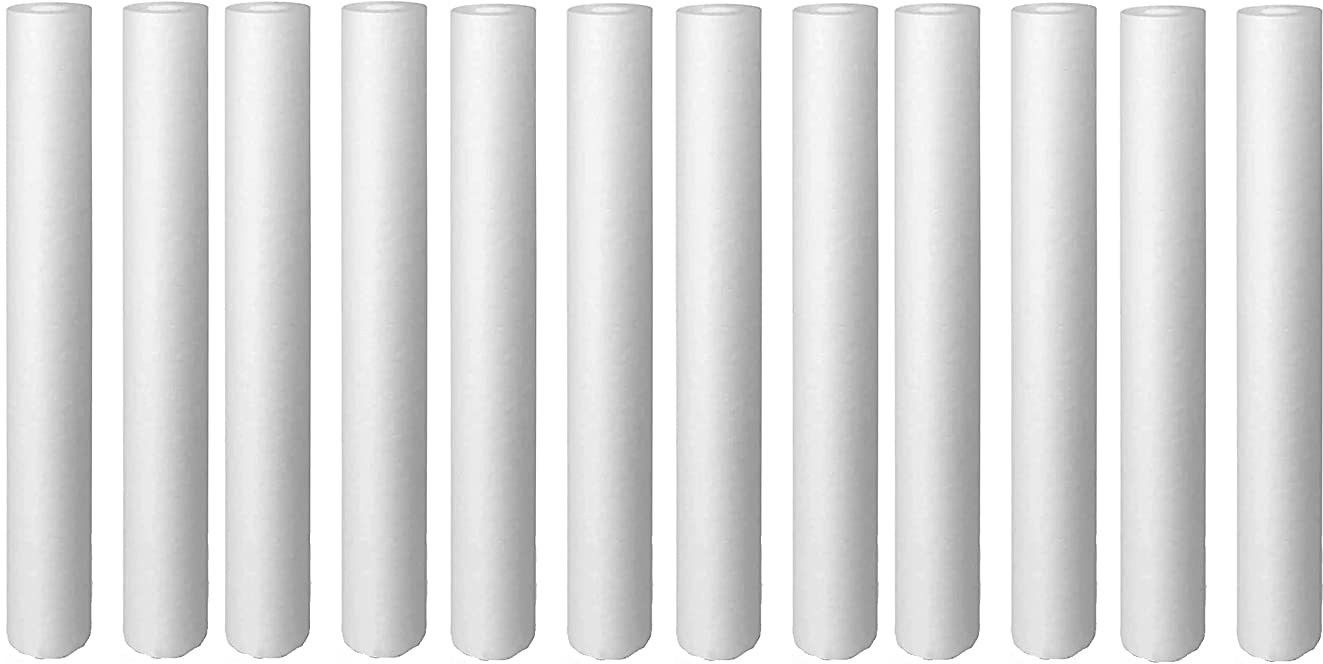 mr fix 20 Inch 5 Micron PP Spun Filter Candle 5 Micron (12) Solid Filter Cartridge-picture-13
