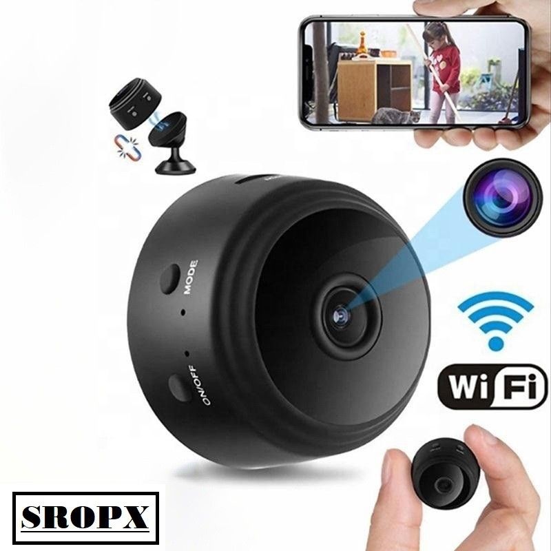 SROPX MINI Wireless CCTV Wi-Fi Camera for Home with Mobile Connectivity , Night Vision Sports and Action Camera