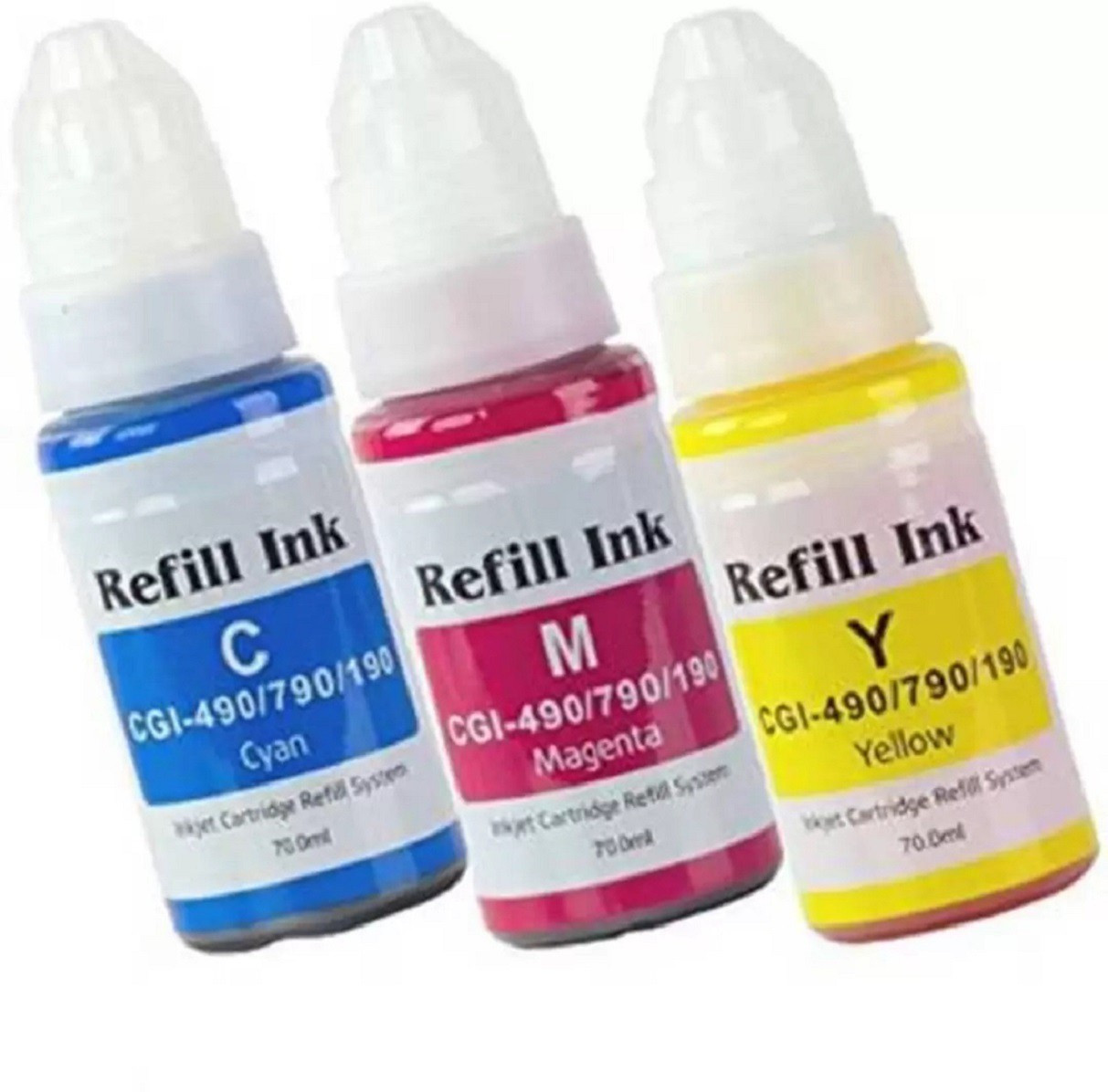 ZOKIO G1010 G2000 G2002 G2010 G2012 G3000 G3010 Tri-Color Ink Bottle image 1