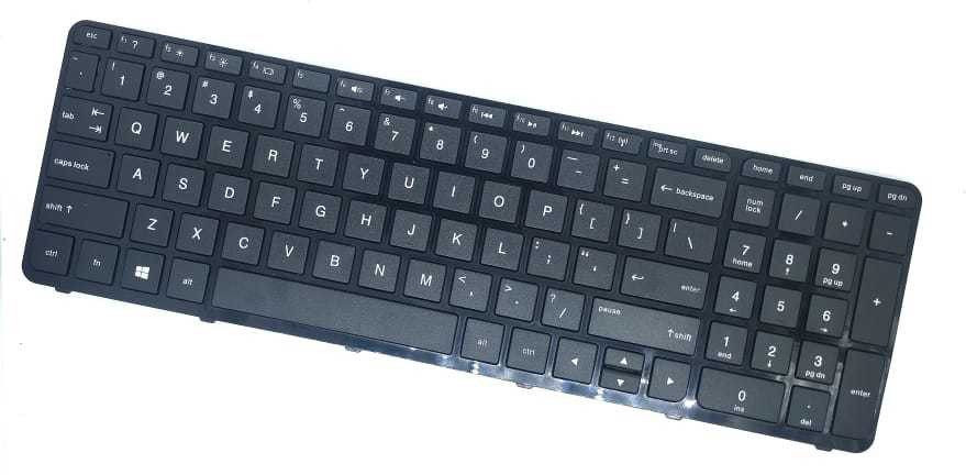 TechSonic Keyboard for Pavilion 15-R019ns / 15-R020ns / 15-R021ns / 15-R022 / 15-R024 Laptop Keyboard Replacement Key image 1