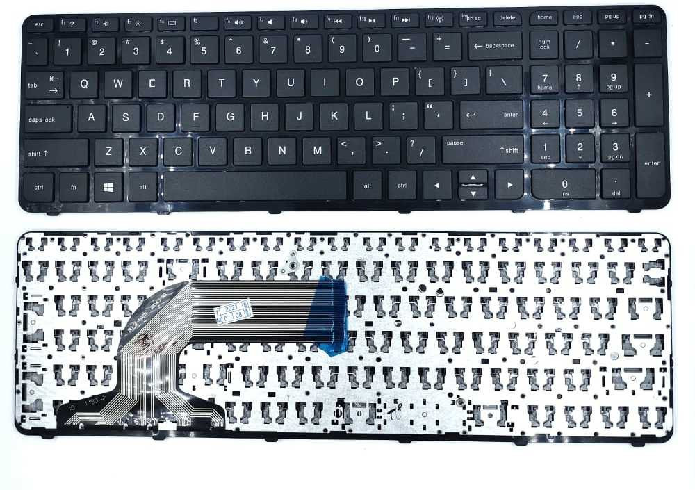TechSonic Keyboard for Pavilion notebook 15-E / 15-e000 / 15-e001au / 15-e004 / 15-e005au Laptop Keyboard Replacement Key image 1