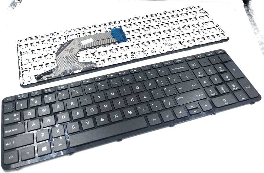 TechSonic Keyboard for Pavilion 15-e020 / 15-e021 / 15-e022nr / 15-e025sr / 15-e026 Laptop Keyboard Replacement Key image 1
