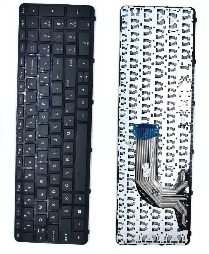 TechSonic Keyboard for Pavilion 15-s005tu / 15-s005tx / 15-s006nz / 15-s006sz / 15-s006tu Laptop Keyboard Replacement Key image 1
