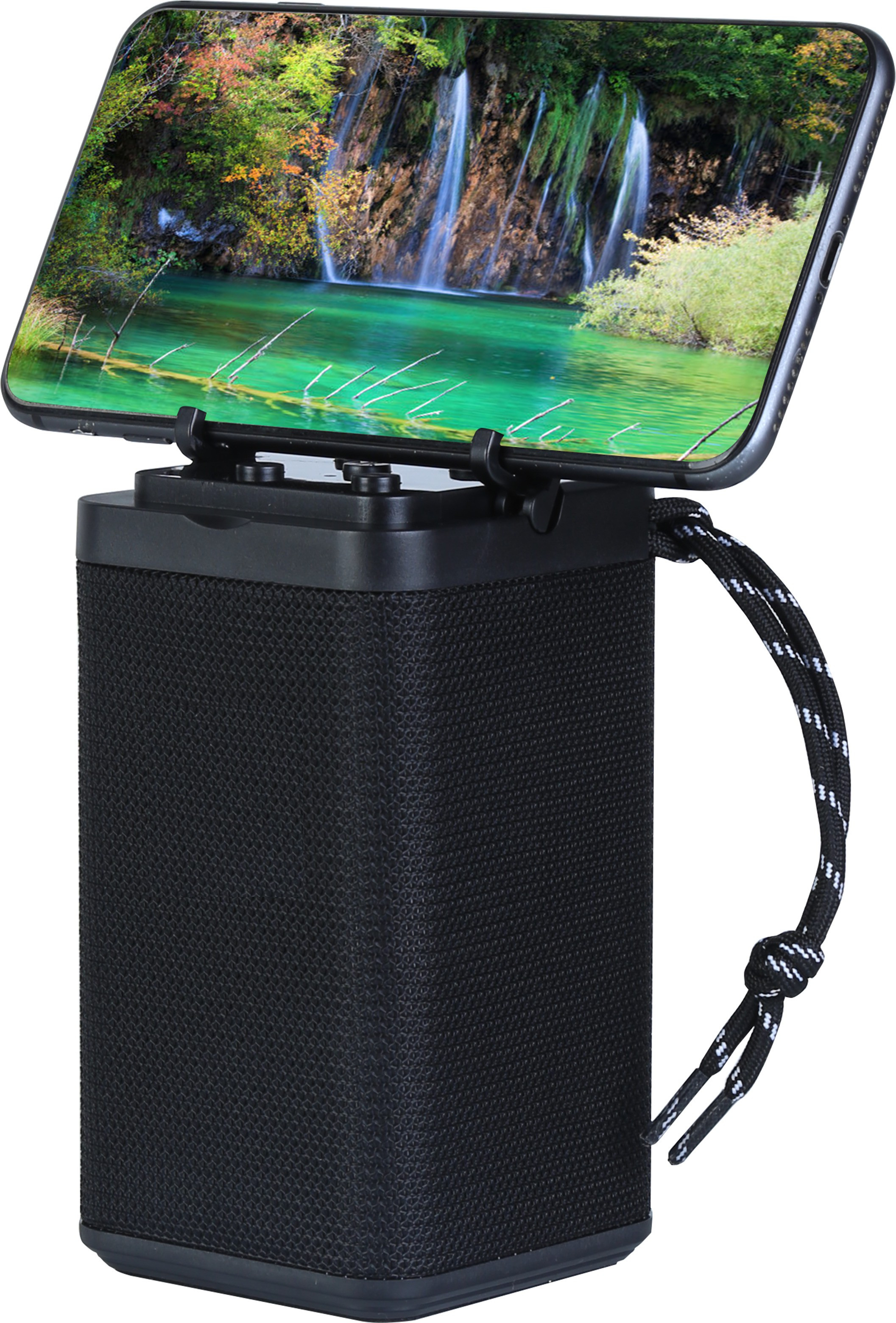 RPMSD On Sp-01 Wireless Portable Bluetooth Speaker with Mobile Holder Stand 8 W Bluetooth Speaker image 1