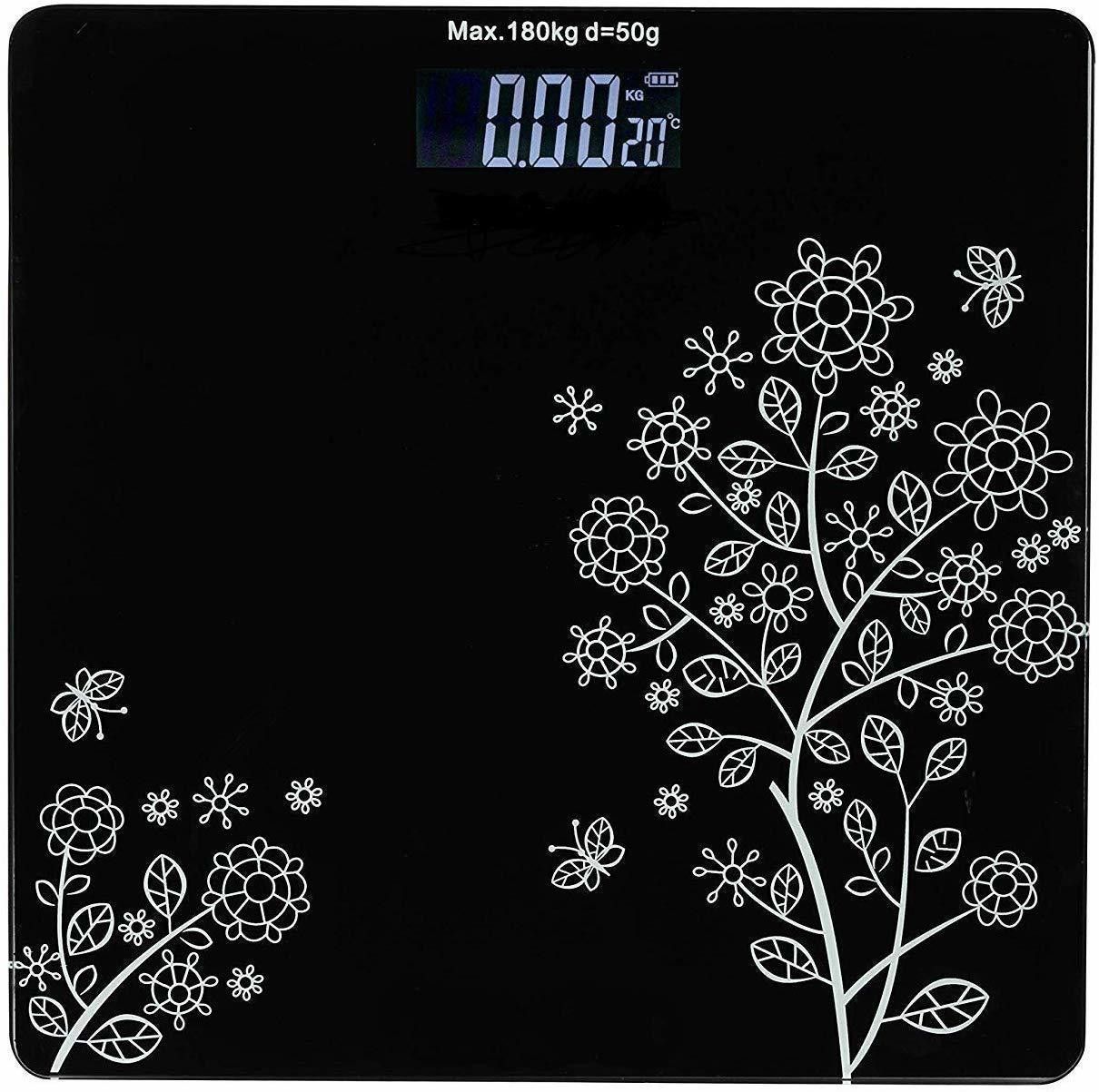 TAXARK Heavy Thick Tempered Glass LCD Display weight machine, weight scale, weighing scale, weighing machine, weight loss machine, digital weight scale, digital weighing scale, digital weight machine, digital weight loss machine, weight machine for human body weight Weighing Scale