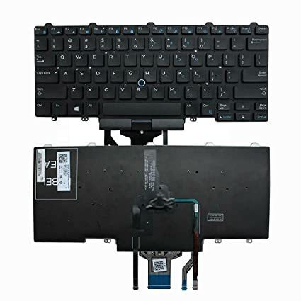 TechSonic Latitude 14-7000 E5450 E5470 E7450 E7470 0D19TR Laptop Keyboard Replacement Key image 1