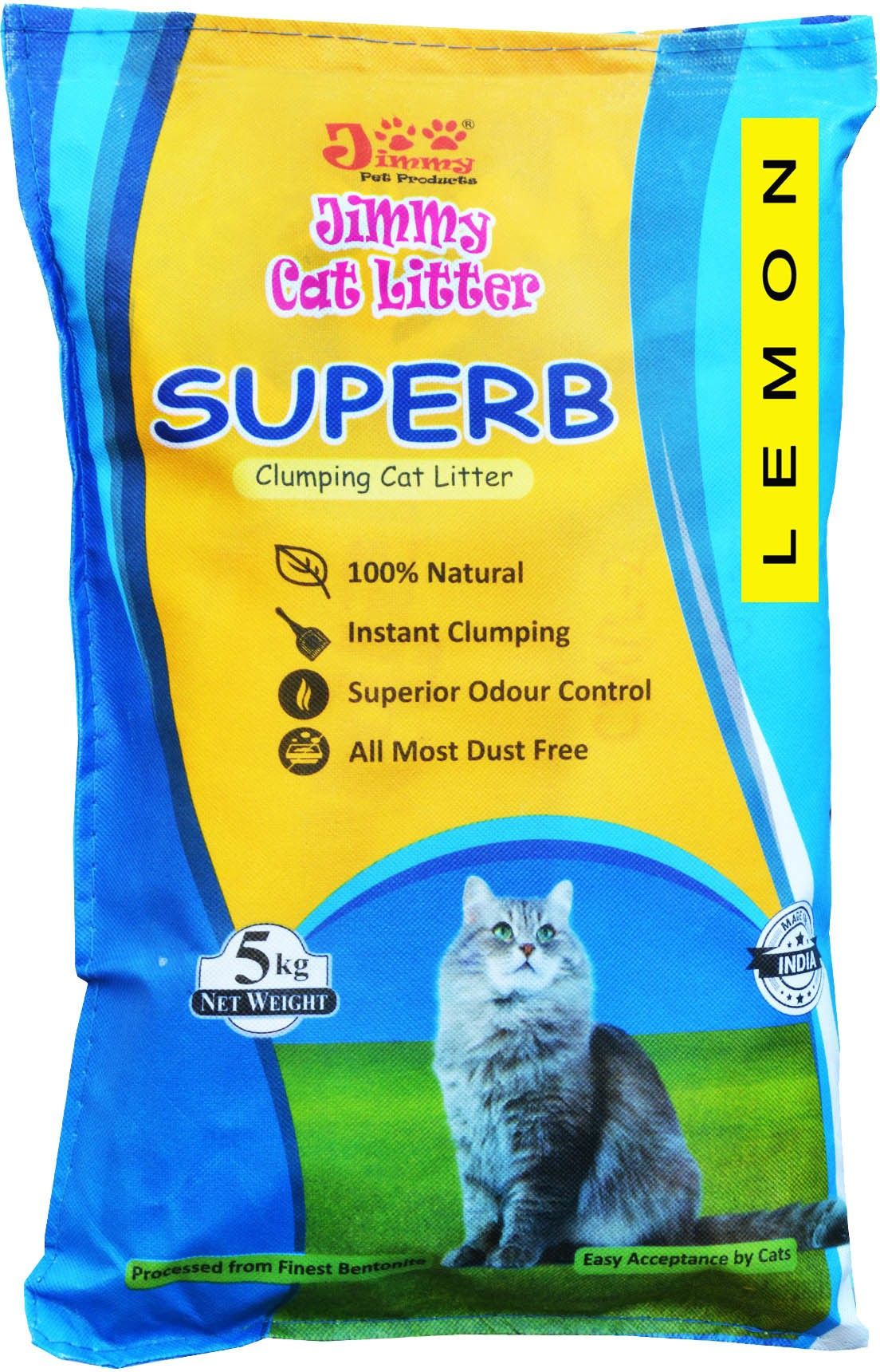 Cat litter superb lemon fragrance 5 kg Pet Litter Tray Refill-image-15