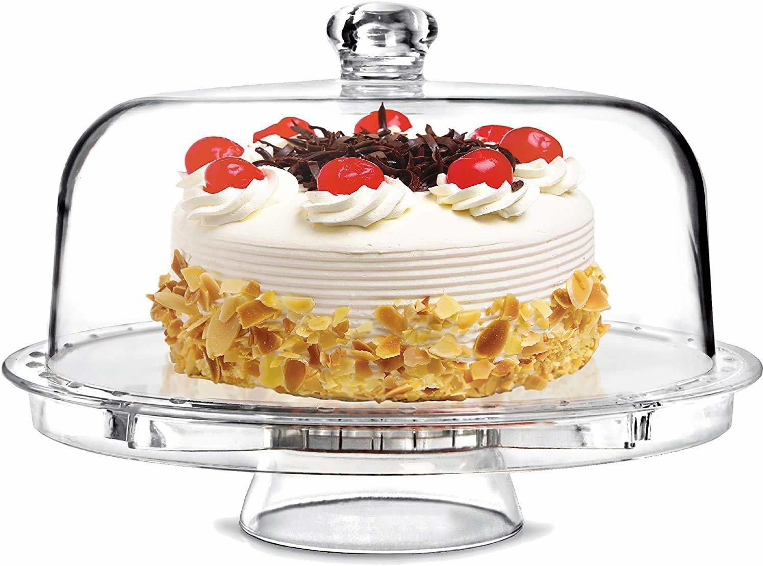 sahaj enterprise Acrylic Cake Server (Clear, Pack of 1) Acrylic Cake Server-picture-21