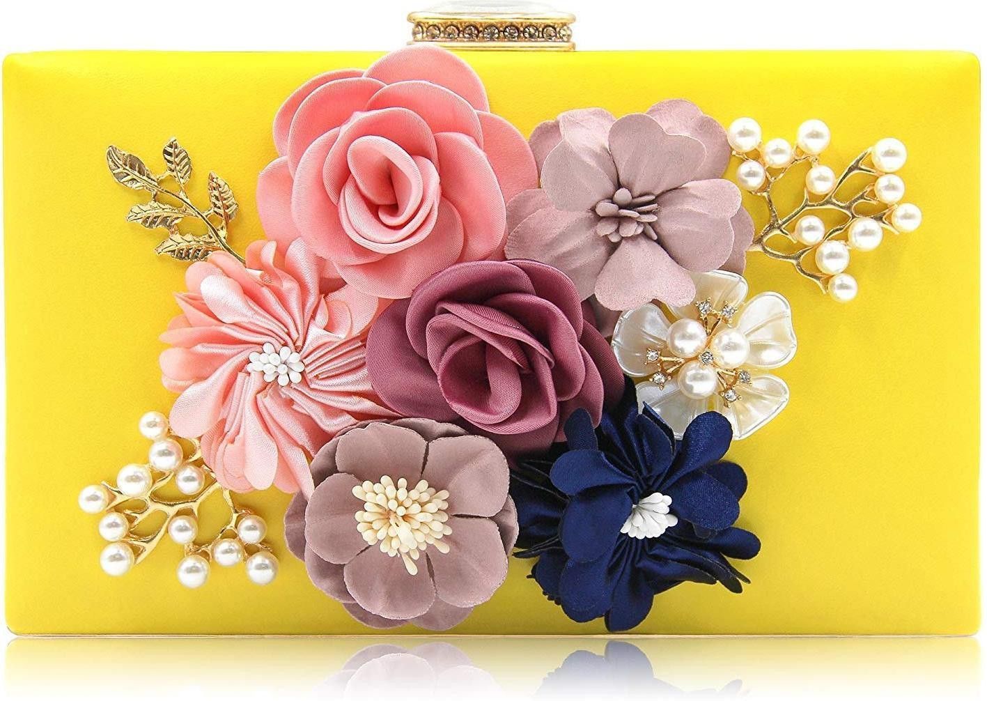 Party Yellow Clutch - Regular Size-image-25