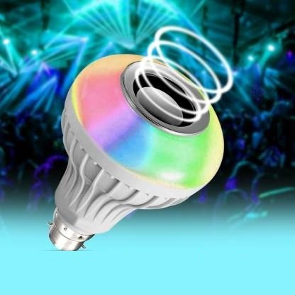 BSVR Smart RGB Music Bulb 320 Bluetooth Speaker, Remote Control For Party Decoration Speaker Mod image 1