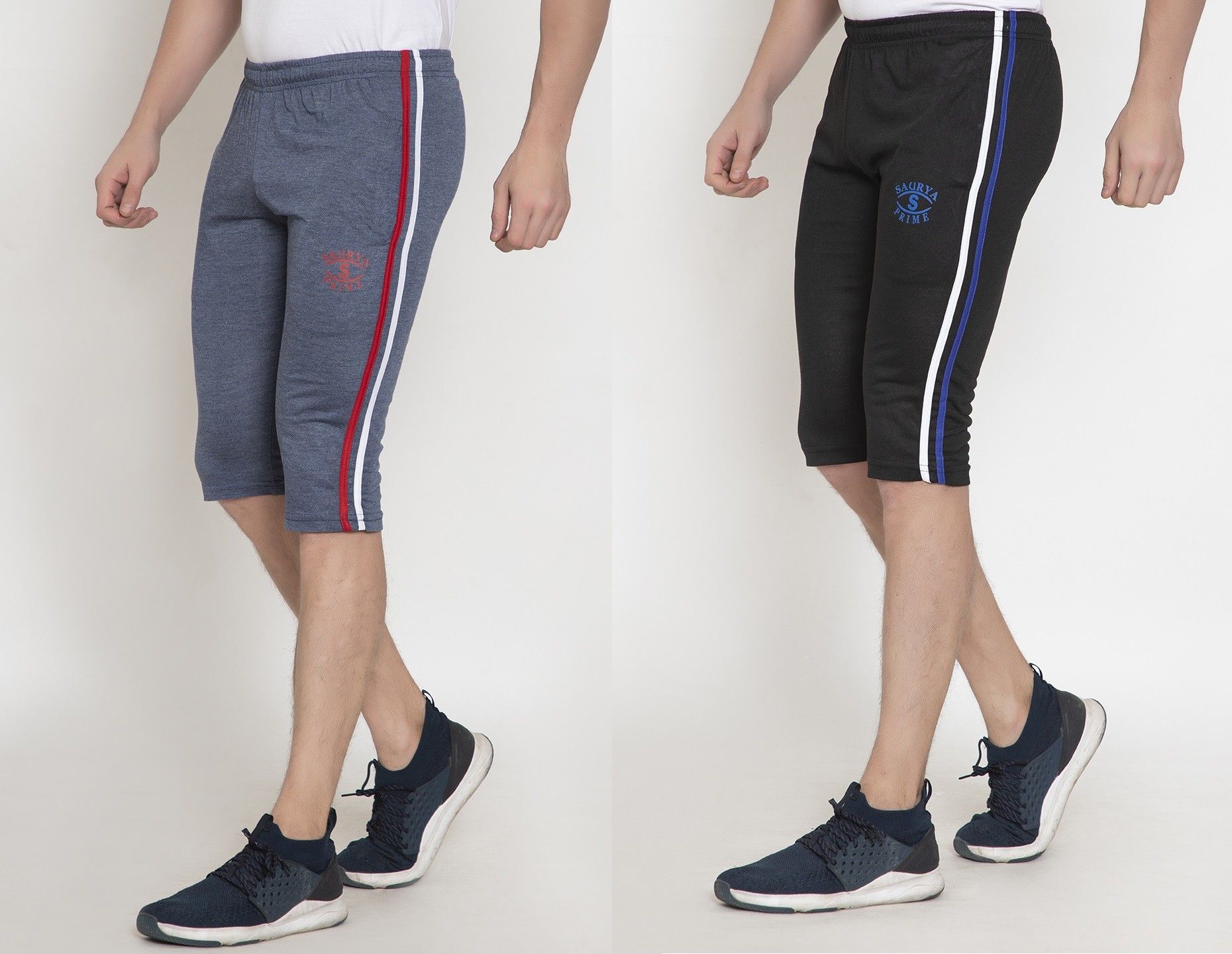 proxima Striped Men Three Fourths-picture-26