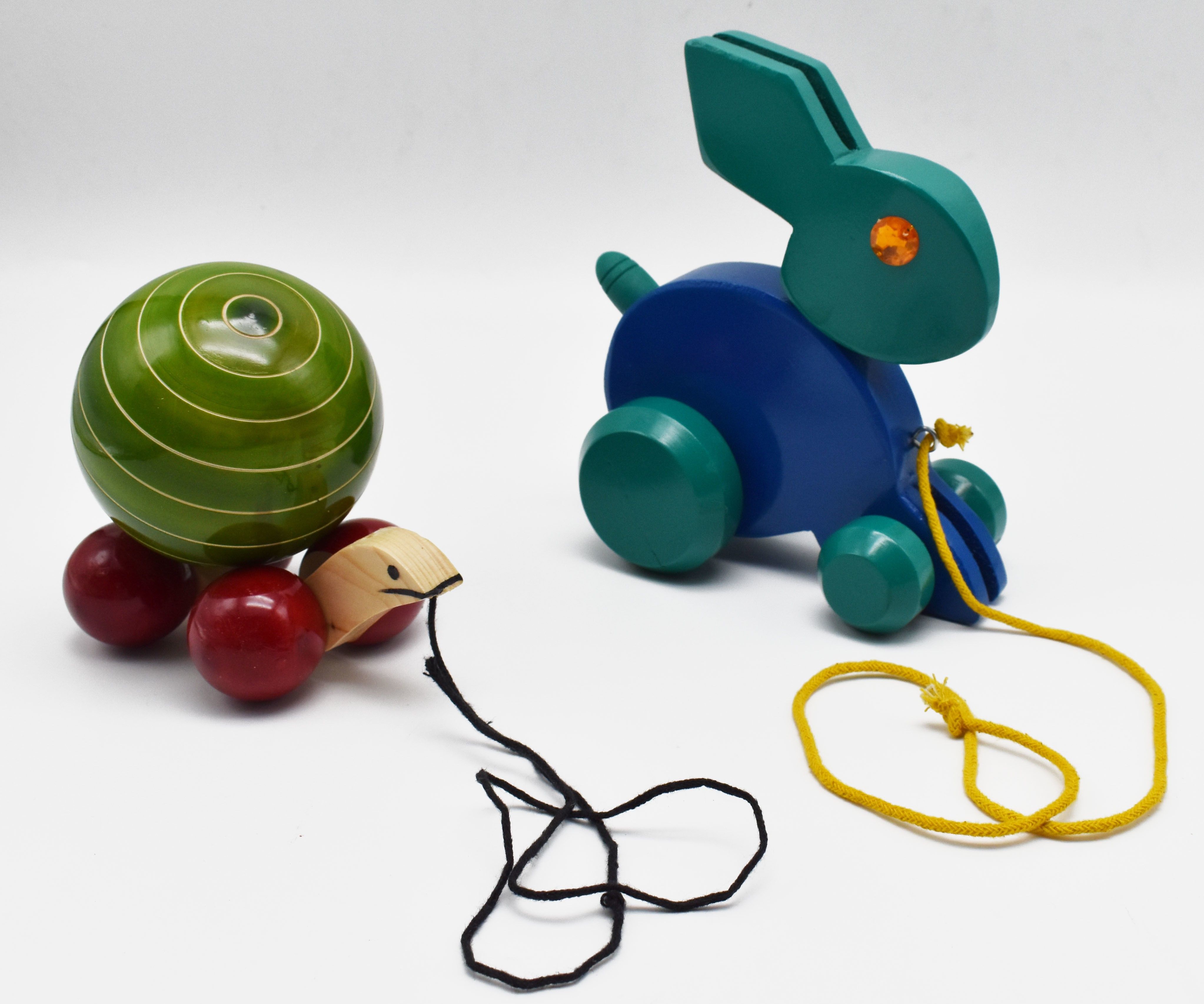 justhandmade Wooden Rabbit Pull Along Toy |Turtle | TortoiseFor Kids-picture-39