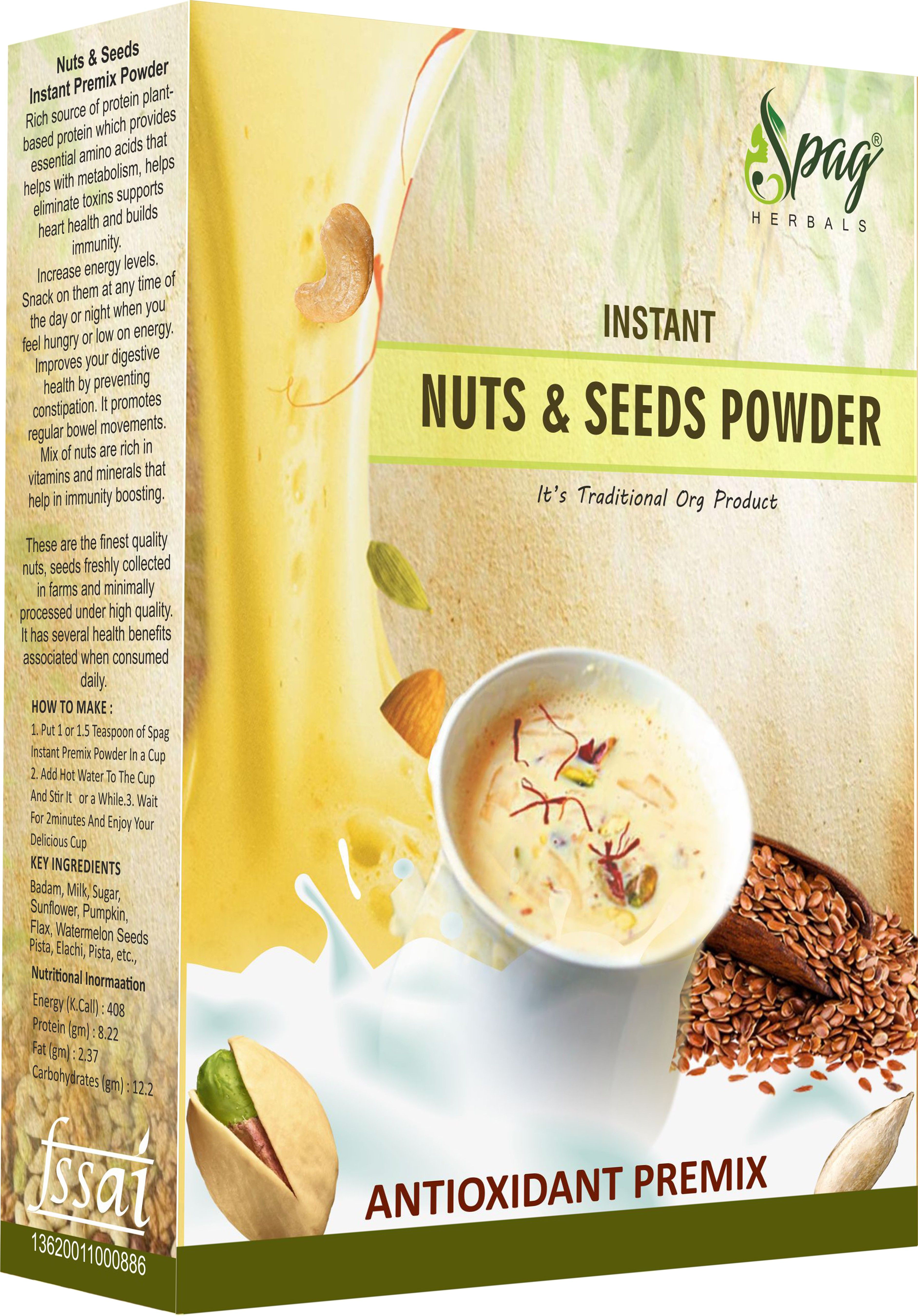 spag herbals berry nuts badam flax seeds dry fruit berries boost immunity pista powder-picture-24