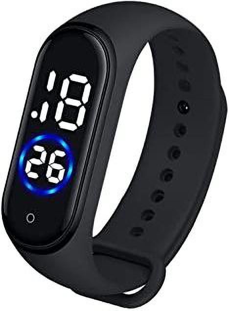 Guruji Digital Dial Waterproof Stylish And Fashionable Wrist Smart Watch LED Band-image-31