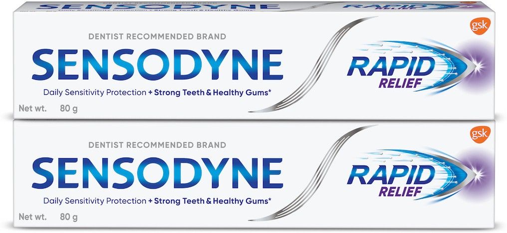 Rapid Relief Combo , to help beat sensitivity fast Toothpaste