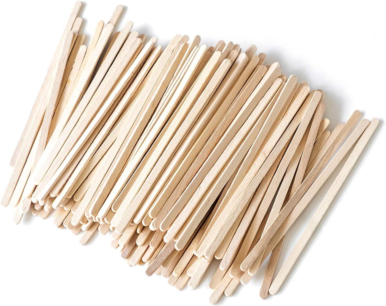 vlg Wooden Coffee Stirrer Sticks Disposable Drink Stirrers for Tea and Beverages Wooden 14 cm Stirrer-picture-25