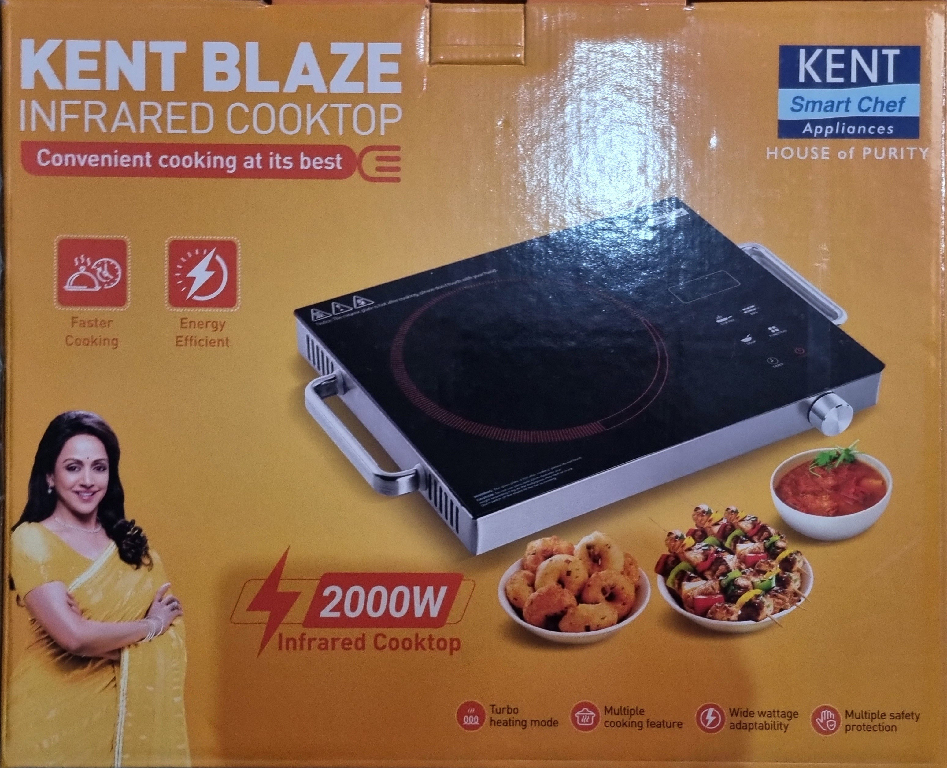 kent 2000 W Induction Cooktop Jog Dial image 1