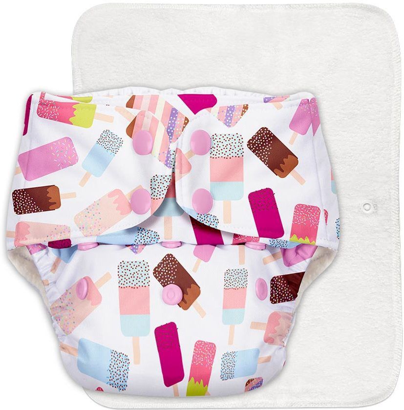 BASIC Cloth Diaper with NEW Quick Dry UltraThin pads