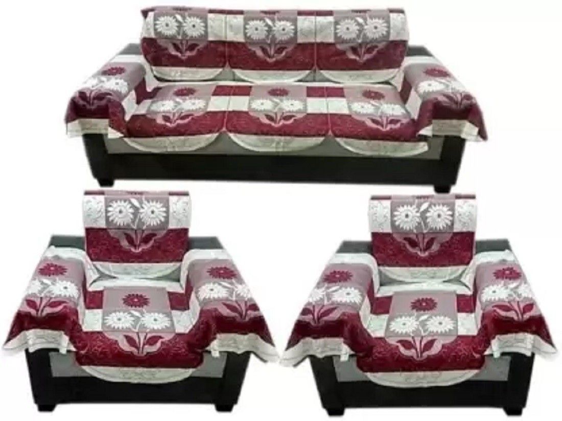 Cotton Floral Sofa Cover Sofa Fabric-image-46