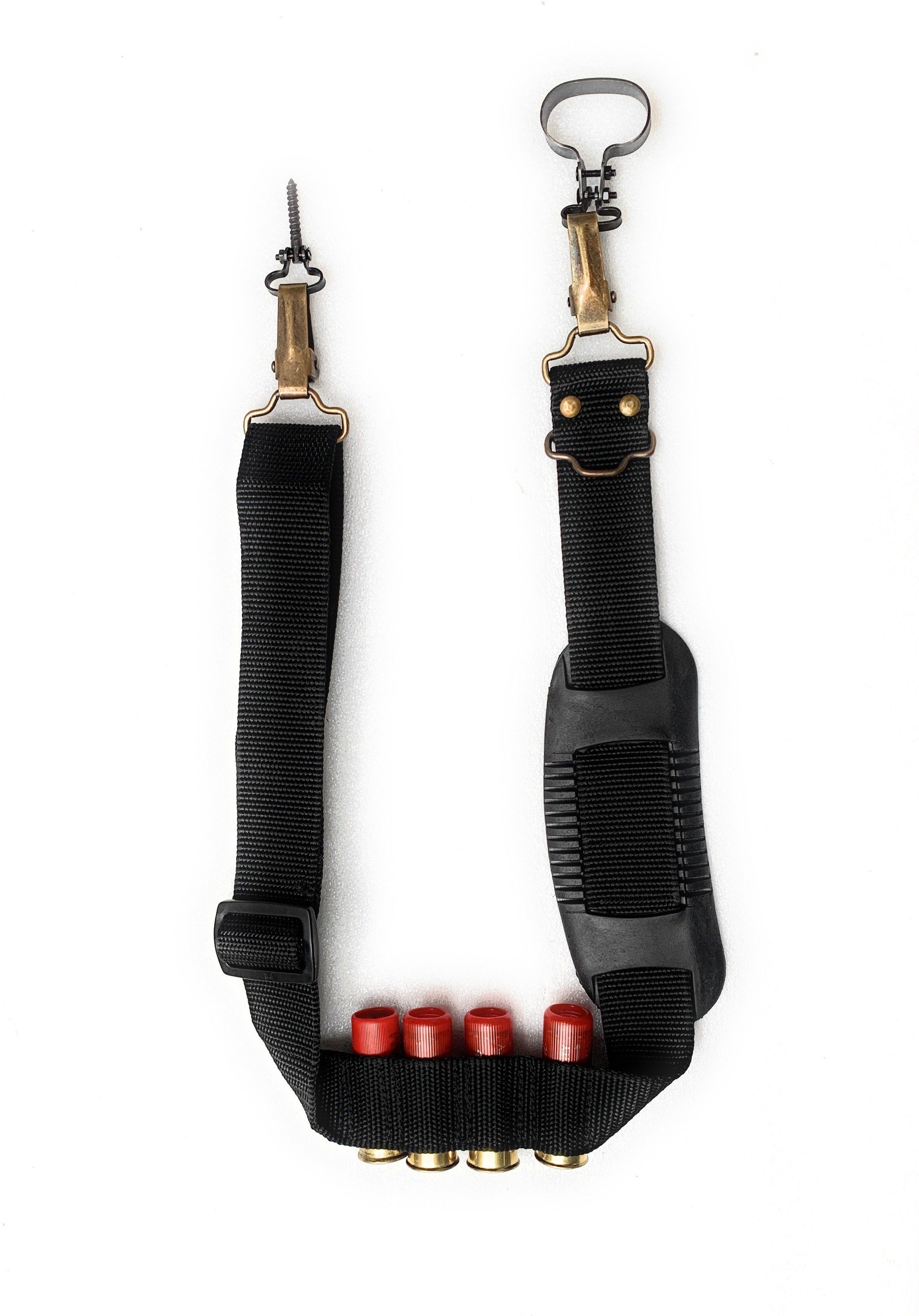 START NOW Double Barrel Special Nylon Gun Belt with Cartridge Holder (Black) Strap-picture-18
