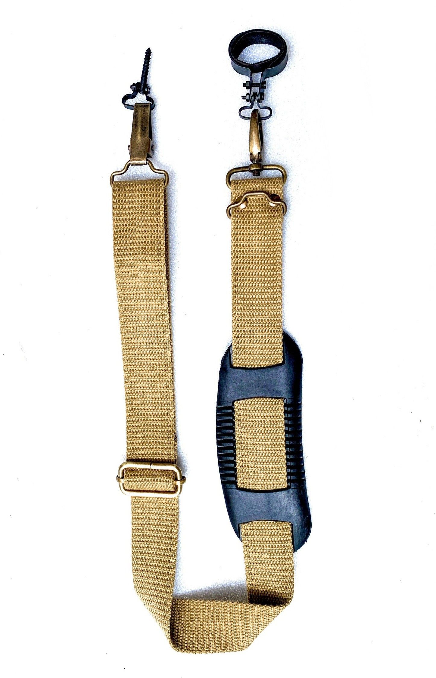 START NOW Double Barrel Special Cotton Gun Belt (Camel Gold) Strap-picture-16
