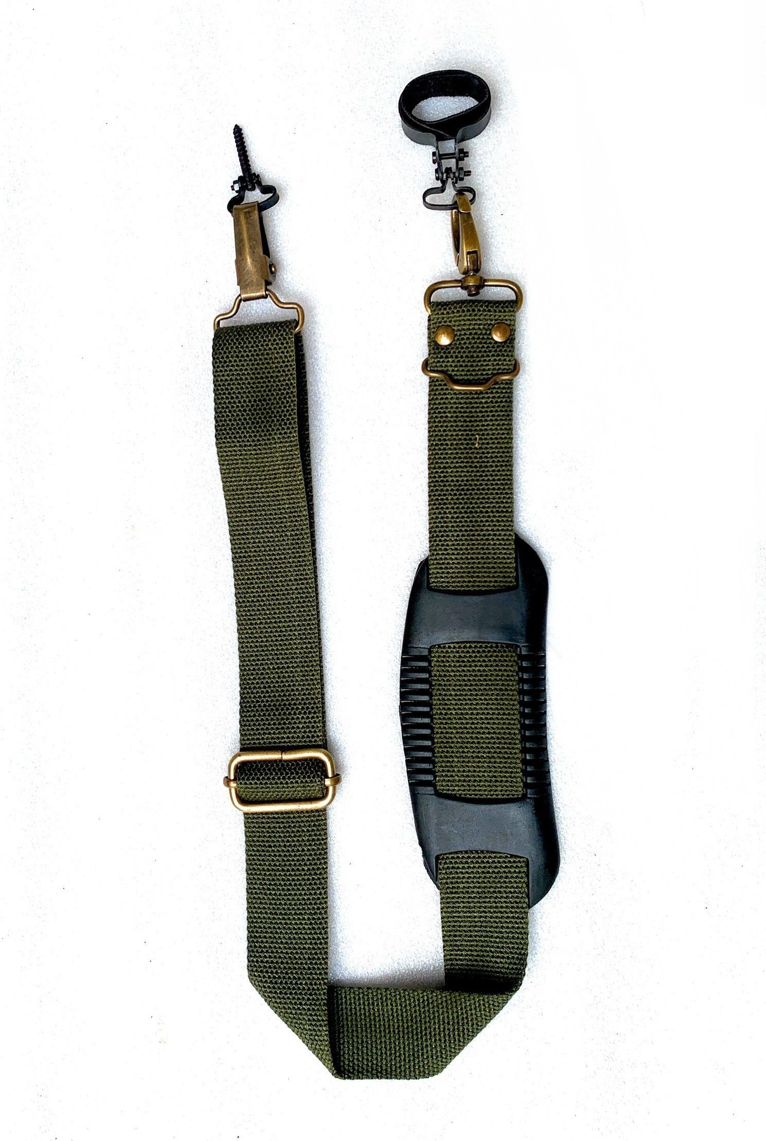 START NOW Double Barrel Special Cotton Gun Belt (Military Green) Strap-picture-14