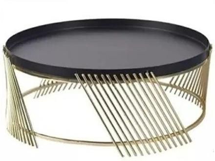 noble foods Round cake spacer Cage Design 2 Different Size (10 x 3) & (7 x 8) Brass Cake Server-picture-20