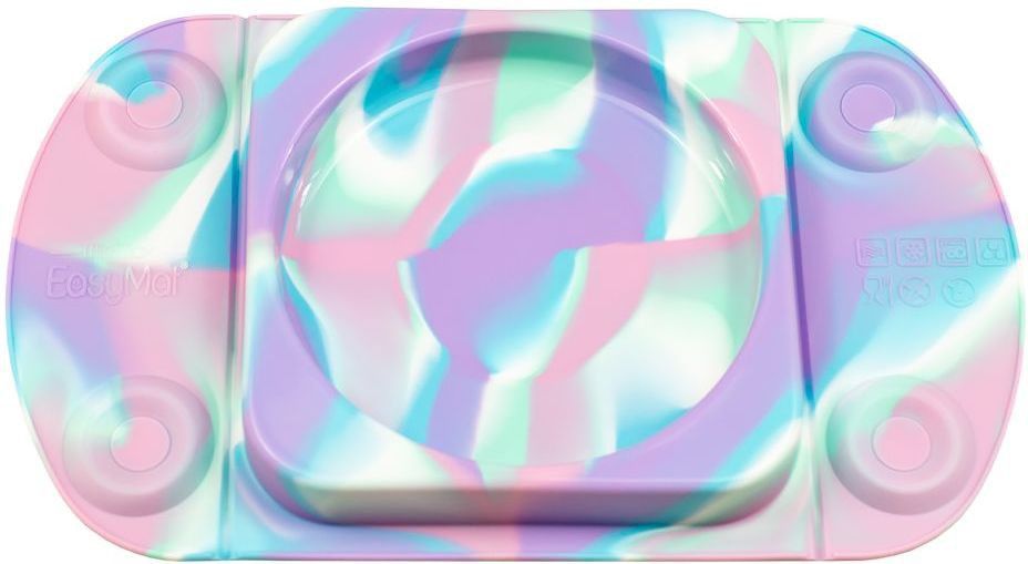 MiniMax Silicone Baby Weaning Suction Plate - Pink (Unicorn)-image-16