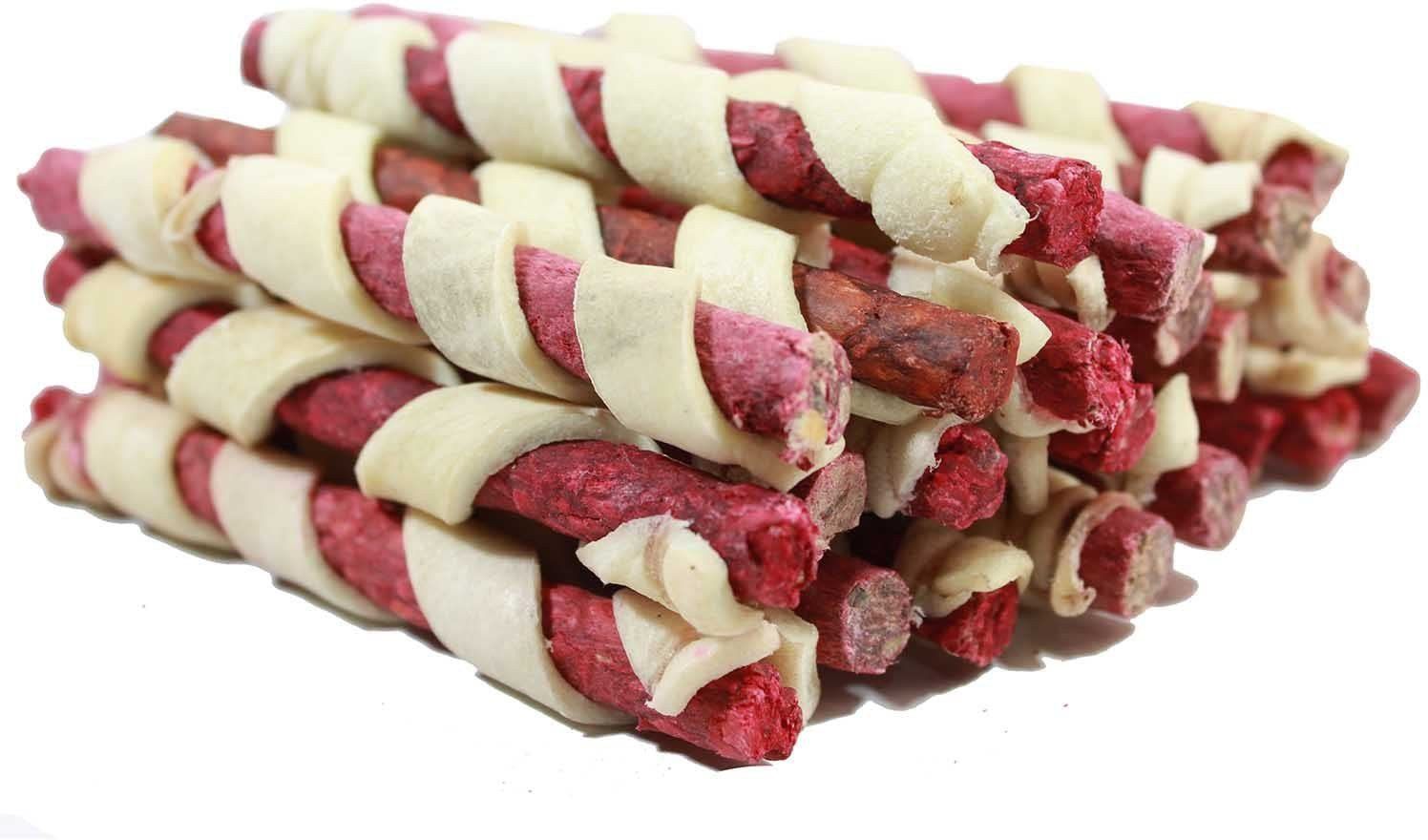 puppy buddy Twirl Sticks Helps Maintain Teeth & Gums Mutton Dog & Cat Chew-picture-20