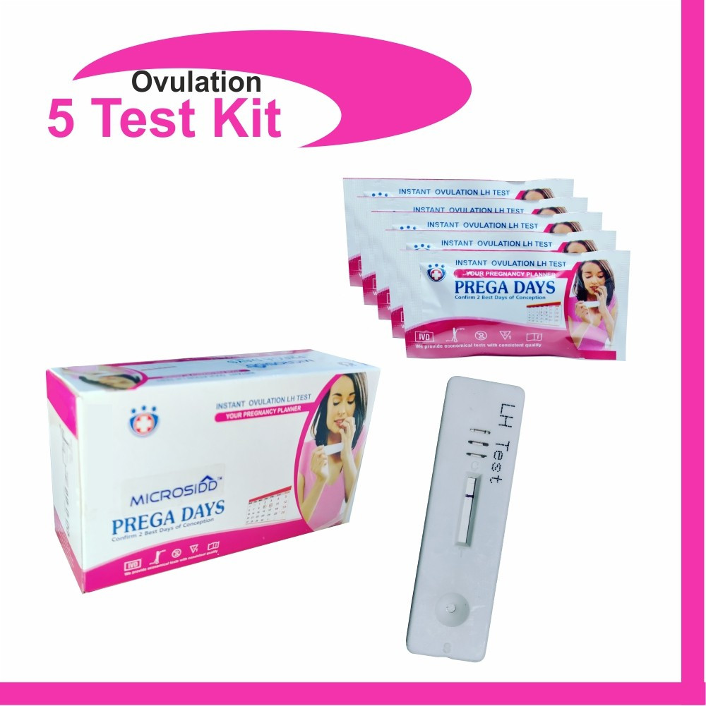 microsidd Pregaday Instant LH Ovulation Kit image 1