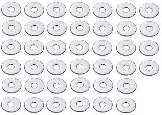 Premium Quality Stainless Steel Chrome Plated Round Wall Flange (Pack of 40) Plate Flange