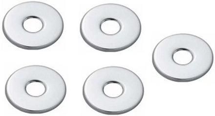 Premium Quality Stainless Steel Chrome Plated Round Wall Flange (Pack of 5) Plate Flange