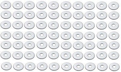 Premium Quality Stainless Steel Chrome Plated Round Wall Flange (Pack of 70) Plate Flange