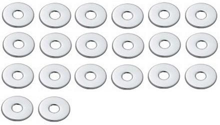 Premium Quality Stainless Steel Chrome Plated Round Wall Flange (Pack of 20) Plate Flange