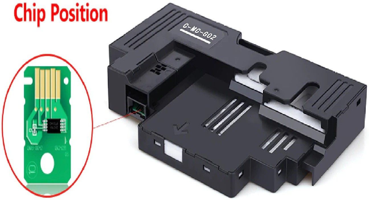 finejet mc-g02 maintenance box chip for gm2070/g5070/g6070/g1020/2020/2060 black ink cartridge