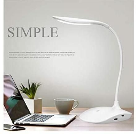 Study lamp Rechargeable LED Touch On/Off Switch Student Study Reading Table Lamp Study Lamp