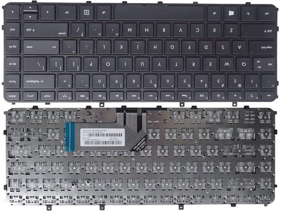 TechSonic Compatible for 6-1014NR 6-1048ca 6-1200SS MP-11M63USJ6982 PK130751B09 V135002AK2 Laptop Keyboard Replacement Key image 1
