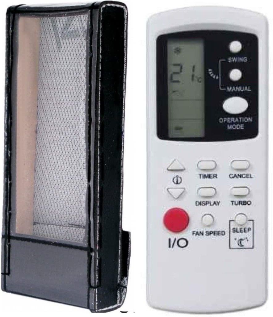 LUNAGARIYA Protective Cover for HAIER AC Remote Cover ,PU Leather Cover Holder Ac Remote Controller-picture-19
