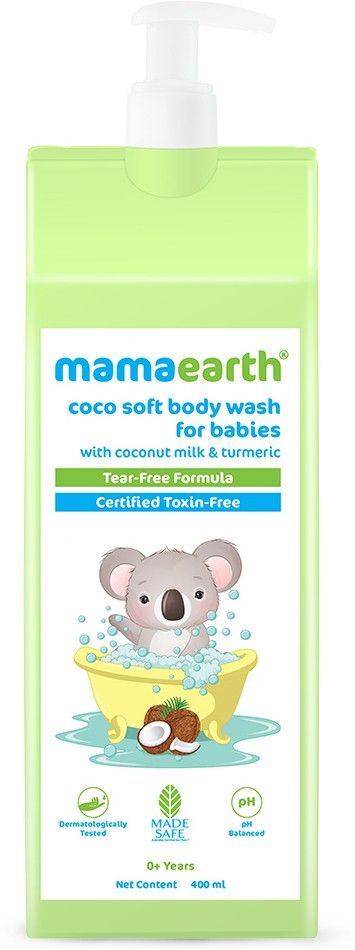 Coco Soft Body Wash For Babies With Coconut Milk & Turmeric