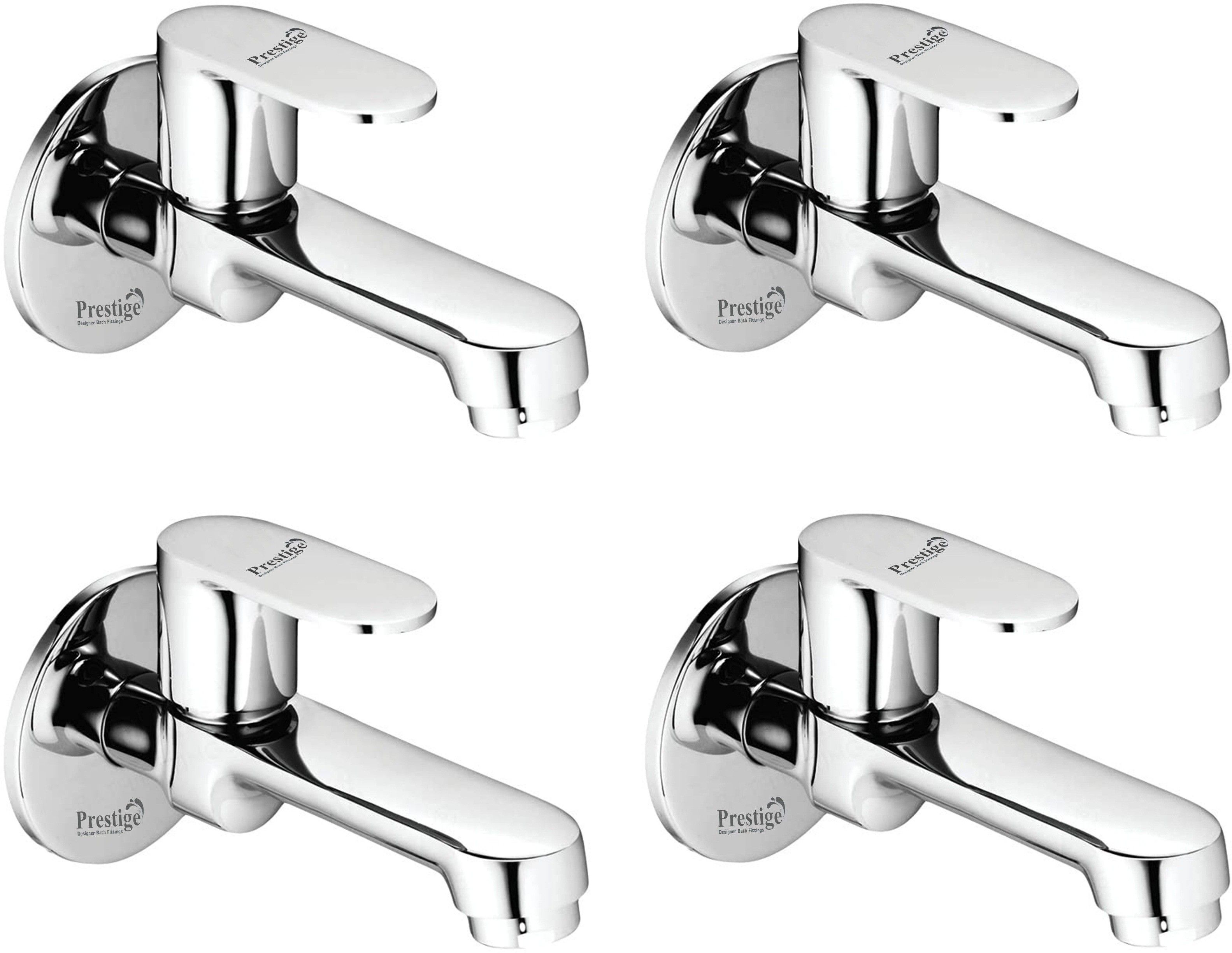 Brass Ocean Long Body with Wall Flange- Set of 4 Bib Tap Faucet-image-47
