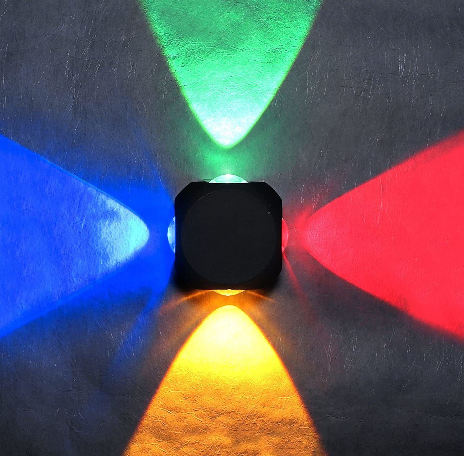 markit easy LED Indoor/Outdoor 4 Way Splitter Light, IP-65 Waterproof & Shockproof Body. (4 Way RGB) Gate Light Outdoor Lamp-picture-19