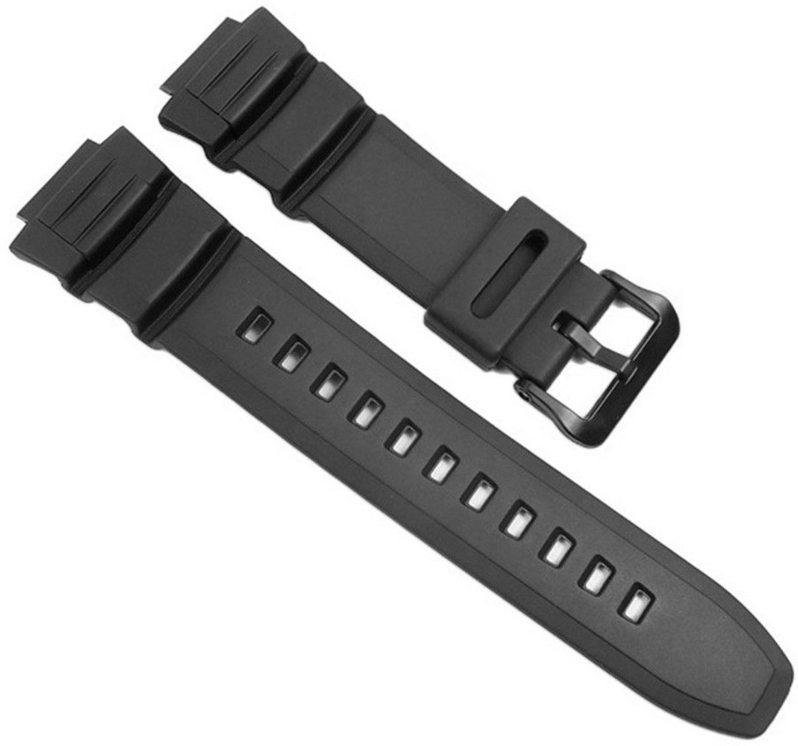 DBLACK [CDS16] COMPATIBLE WITH ''CASIO" MCW-100H, MCW-110H & W-S220 (MODELS ONLY) 16 mm Resin Watch Strap-image-38