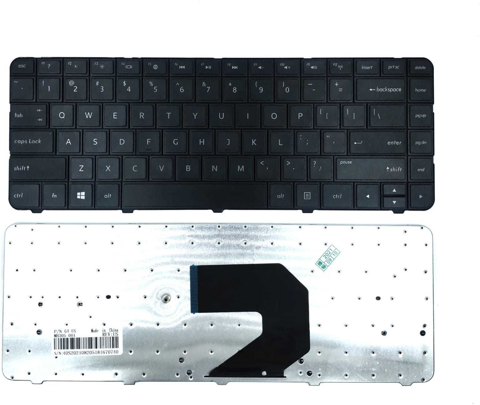 TechSonic Pavilion 2000-228CA (QC191UA) / 2000-239DX (LW433UA) / 2000-239WM (LW371UA) Laptop Keyboard Replacement Key image 1
